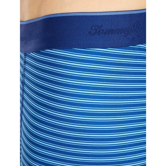2 Pack Tommy Bahama Mesh Tech Boxer Briefs Underwear  $60 Navy Stripes - Picture 4 of 11